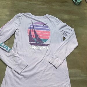 Life is Good tee S